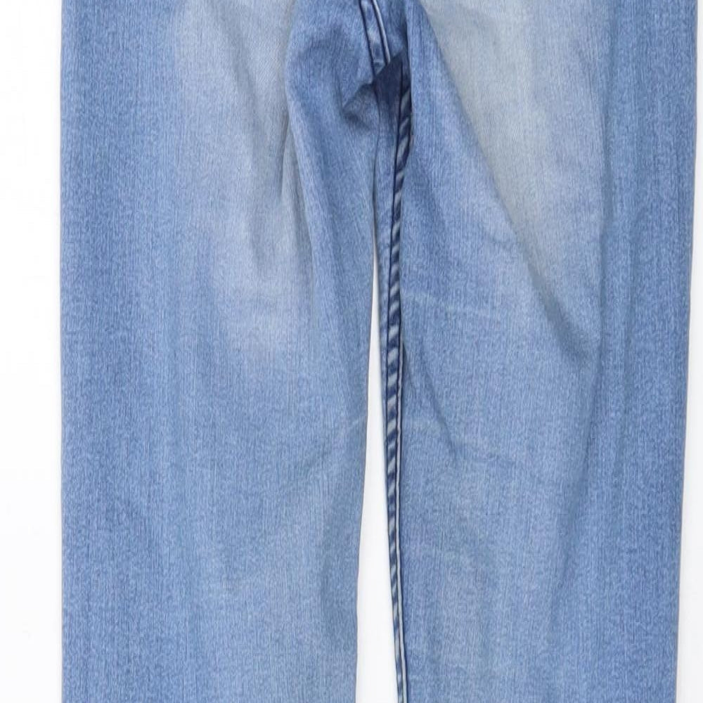 Womens UK Size 6 H&M Regular Fit Skinny Blue Jeans