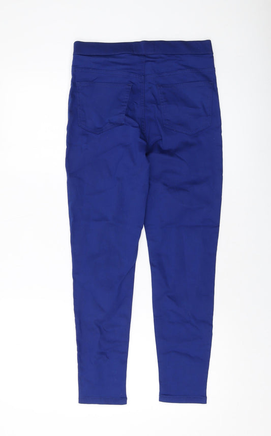 Womens UK Size 10 Marks and Spencer Regular Fit Jegging Blue Jeans