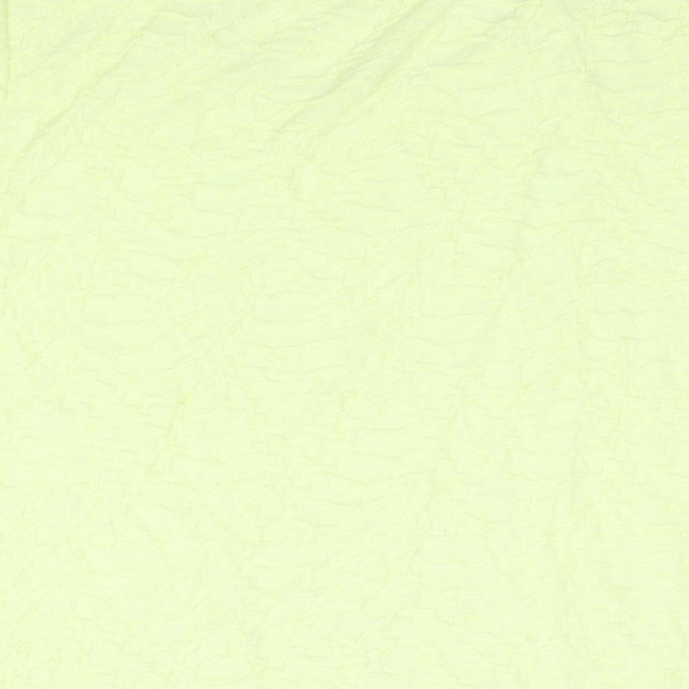 Womens UK Size 16 Per Una Yellow Basic Blouse