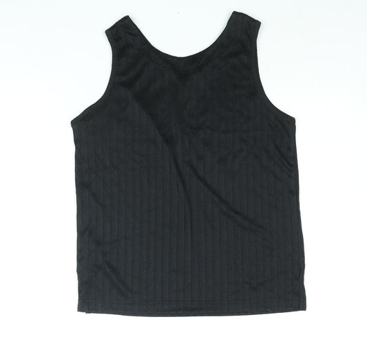 Womens UK Size S Paramour Black Camisole Blouse