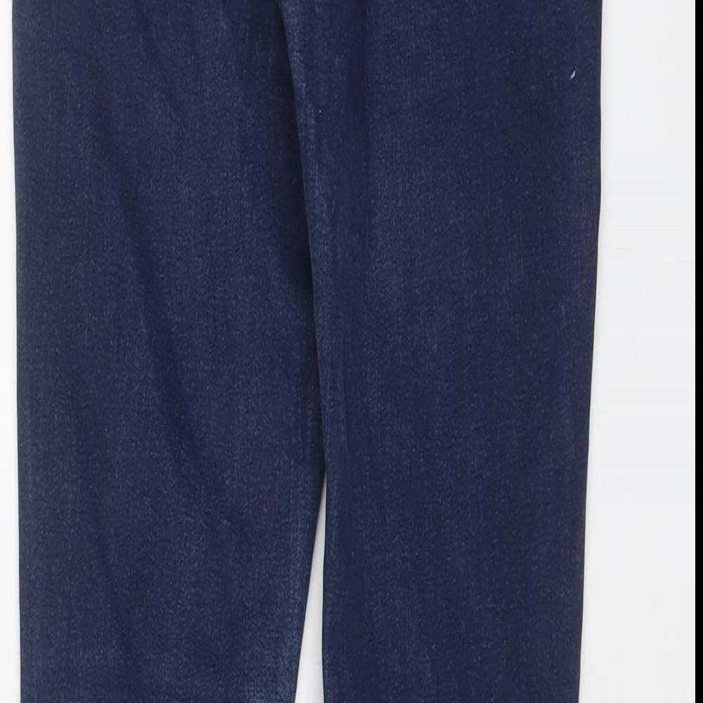 Womens UK Size 8 Warehouse Regular Fit Skinny Blue Jeans