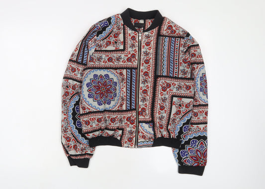 Womens UK Size 10 Topshop Multicoloured Jacket
