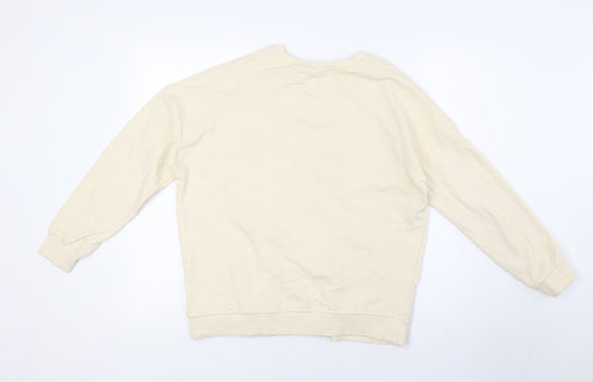 Womens UK Size 10 Disney Ivory Pullover Sweatshirt