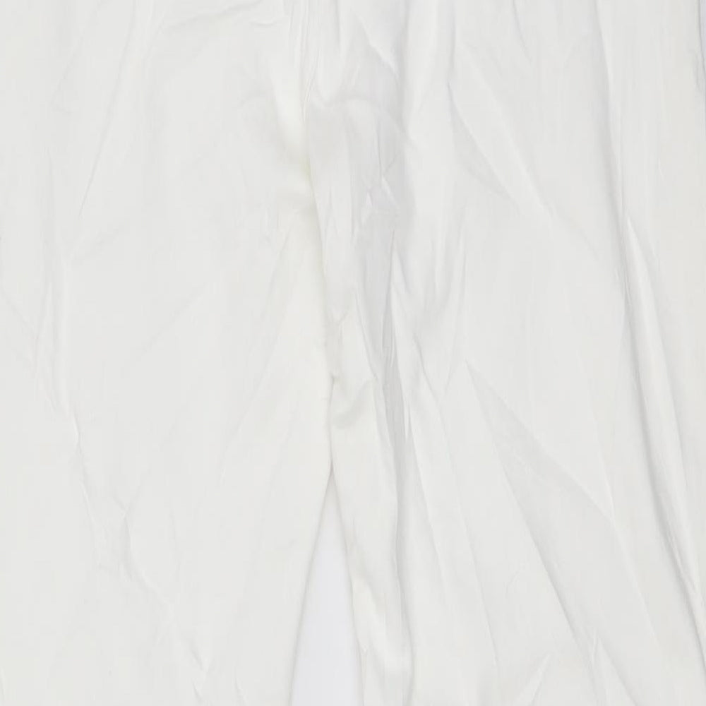 Womens UK Size 12 Marks and Spencer Regular Fit Skinny White Jeans