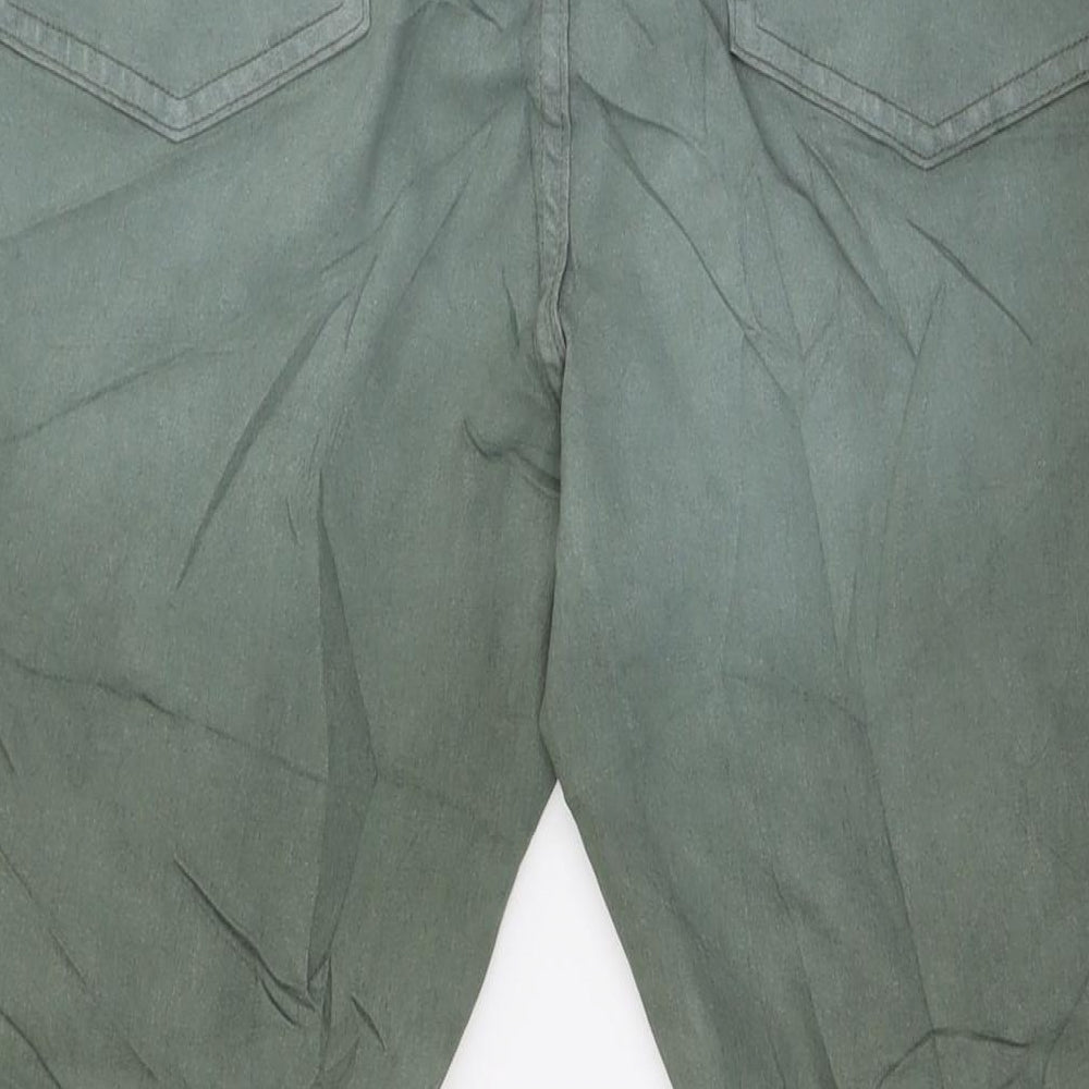 Womens UK Size 20 Marks and Spencer Regular Fit Skinny Green Jeans