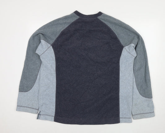 Mens UK Size L NEXT Blue Pullover Sweatshirt