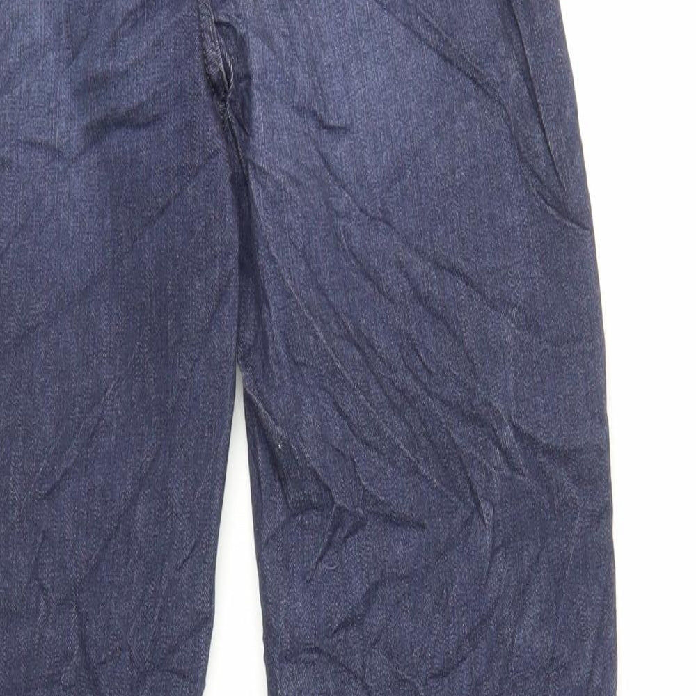 Womens UK Size 10 Marks and Spencer Regular Fit Straight Blue Jeans