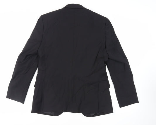 Mens UK Size 40 Marks and Spencer Regular Black Suit Jacket