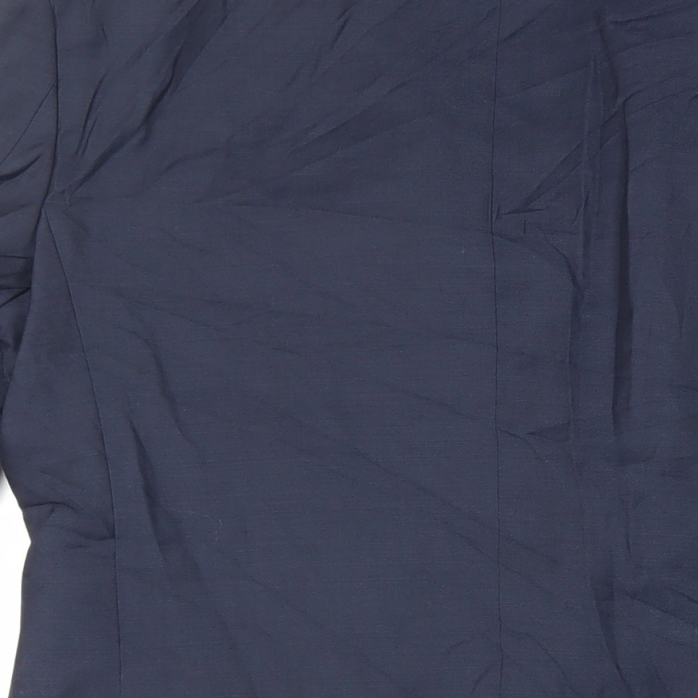 Mens UK Size 38 Marks and Spencer Regular Blue Suit Jacket