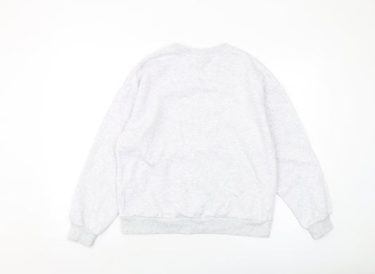 Womens UK Size 6 Disney Grey Pullover Sweatshirt
