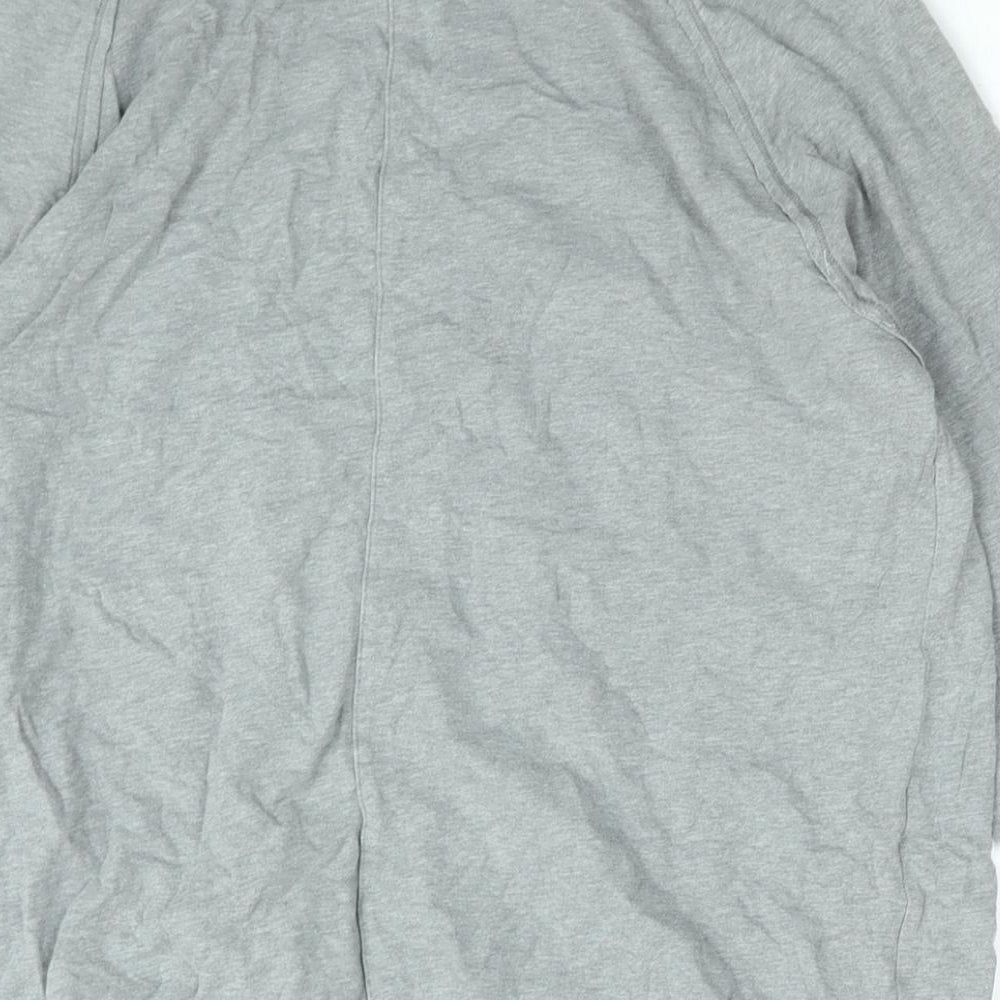 Womens UK Size 2XS DECATHLON Grey Basic T-Shirt