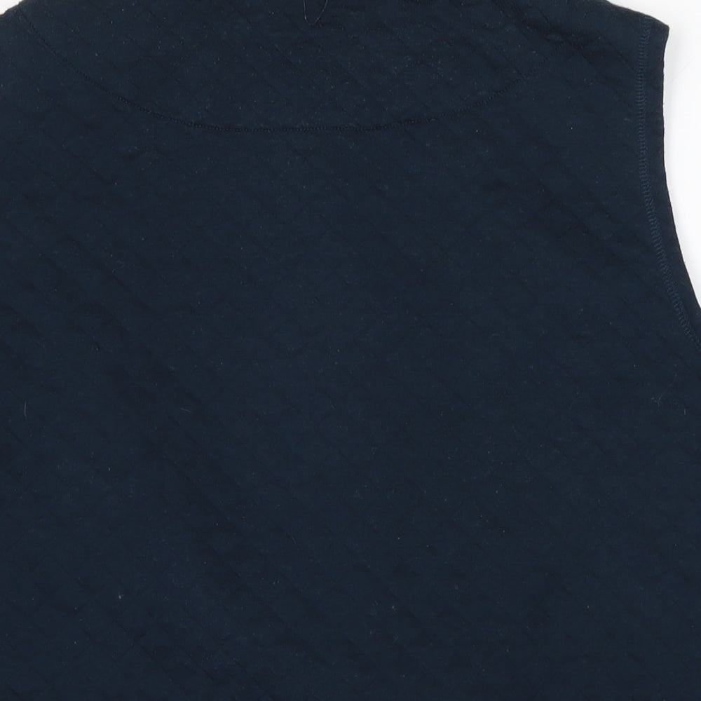 Womens UK Size M Bonmarché Blue Gilet