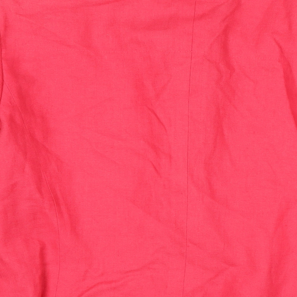Womens UK Size 8 Talbots Pink Jacket