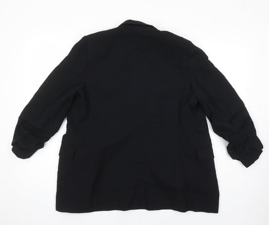 Womens UK Size 12 M&S Black Jacket