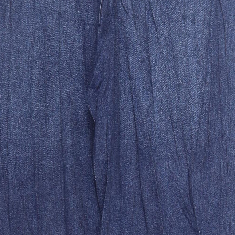 Womens UK Size 34 in Marks and Spencer Regular Fit Tapered Blue Jeans