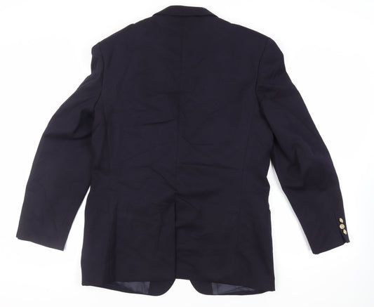 Mens UK Size 42 Burton Regular Blue Suit Jacket