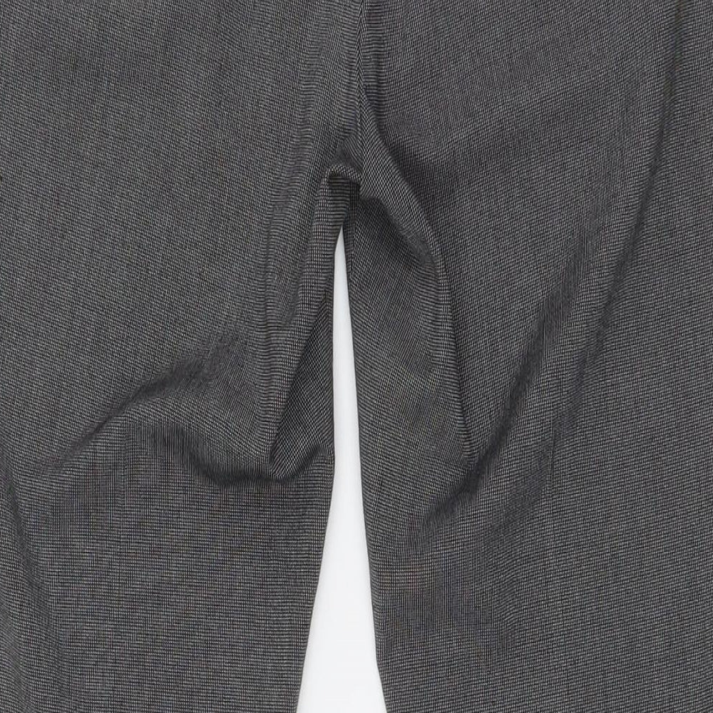 Womens UK Size 8 H&M Regular Fit Grey Trousers