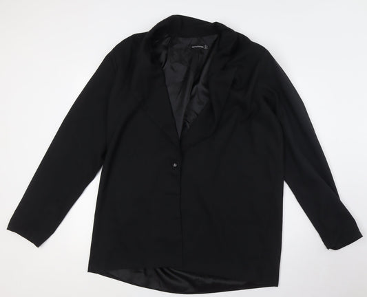 Womens UK Size 16 PRETTYLITTLETHING Black Jacket