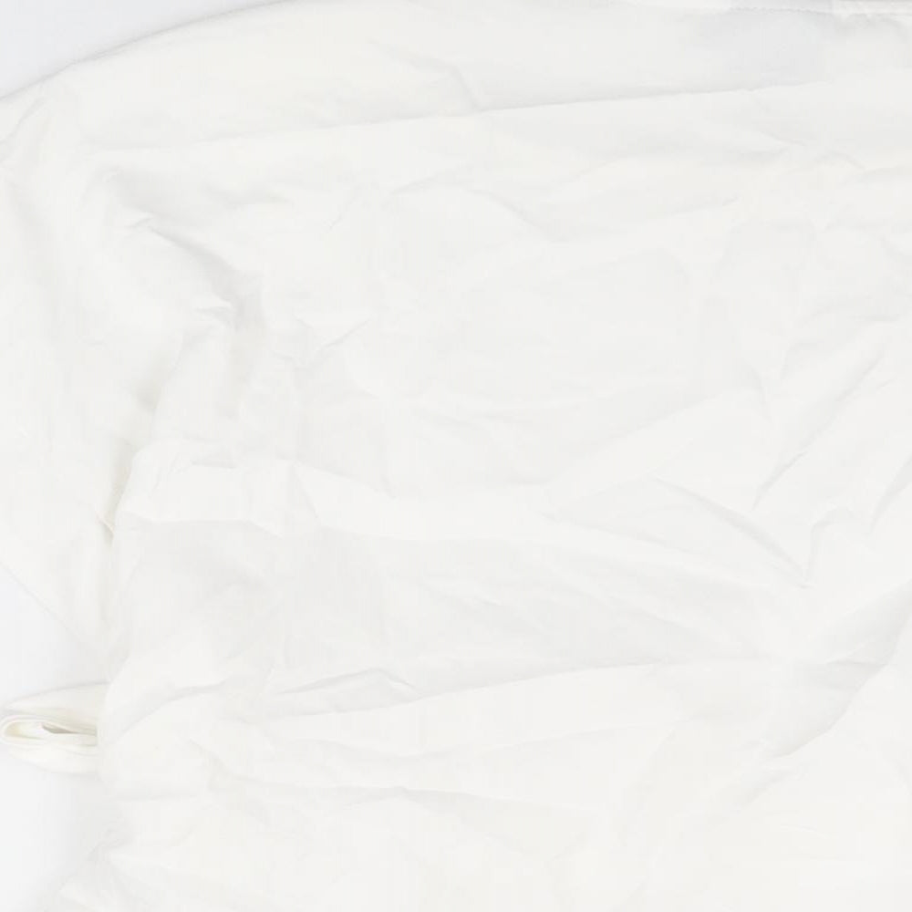 Womens UK Size 14 ASOS White Basic T-Shirt