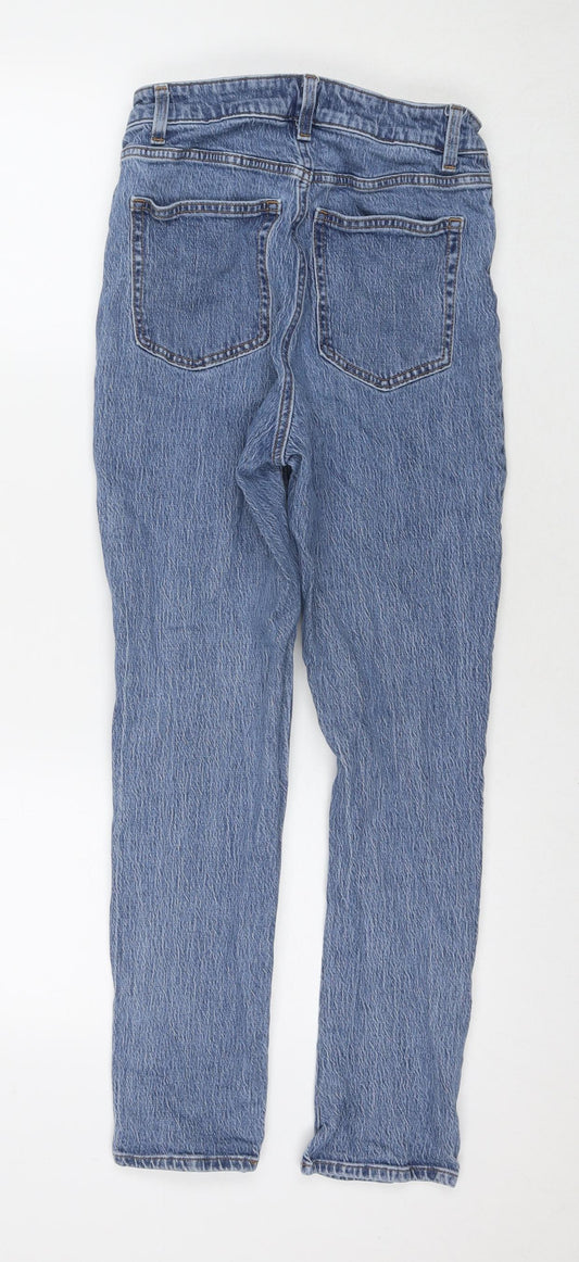 Womens UK Size 10 H&M Regular Fit Skinny Blue Jeans