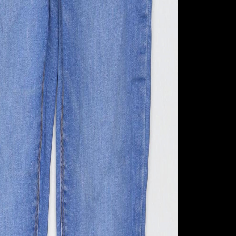 Womens UK Size 10 Denim & Co. Regular Fit Straight Blue Jeans
