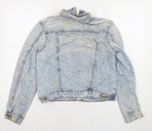 Womens UK Size 8 Denim & Co. Blue Jacket
