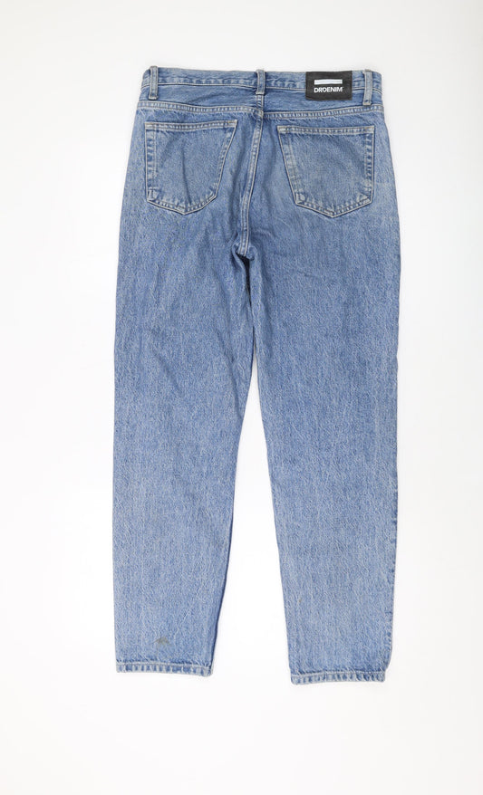 Womens UK Size 30 in Dr Denim Regular Fit Mom Blue Jeans
