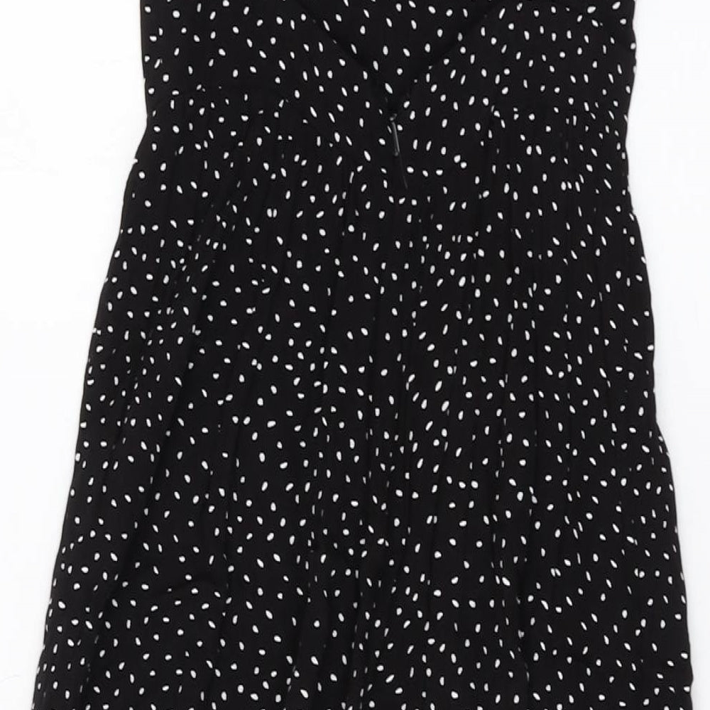 Womens UK Size 4 ASOS One-Piece Black Jumpsuit