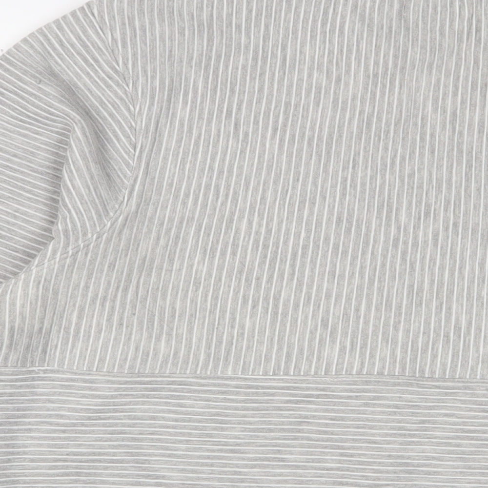 Topman Mens Grey Cotton Pullover Sweatshirt Size L