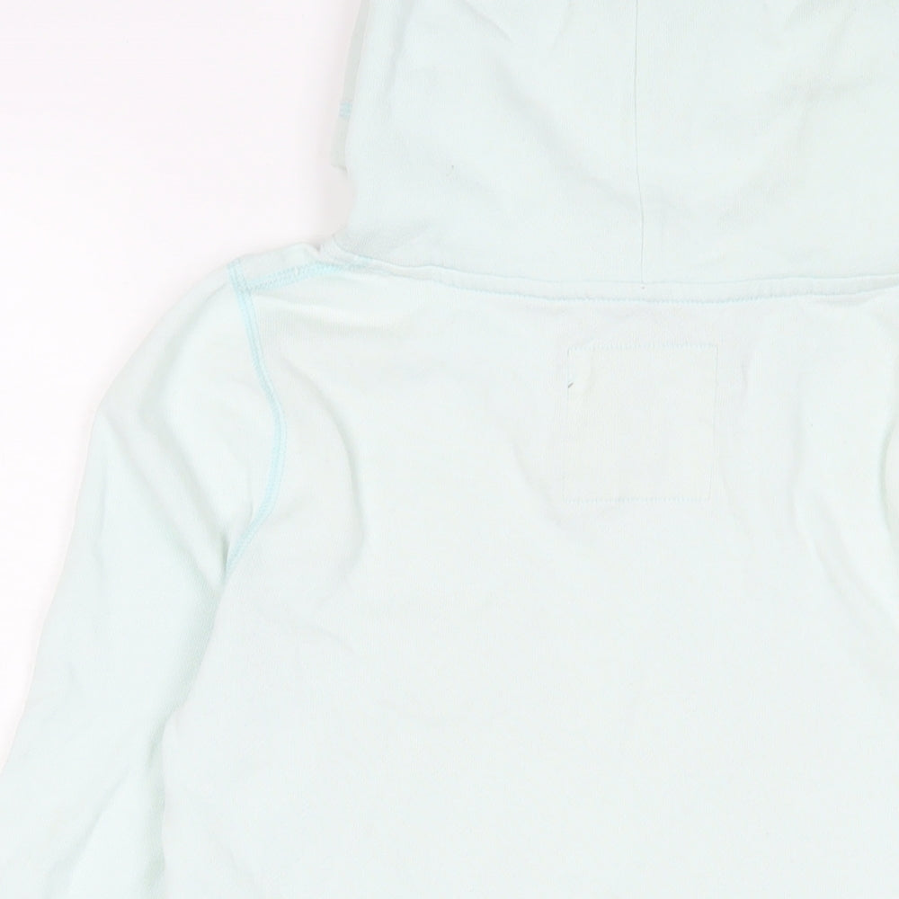 Hollister Womens Blue Cotton Pullover Hoodie Size L Pullover - Sequins