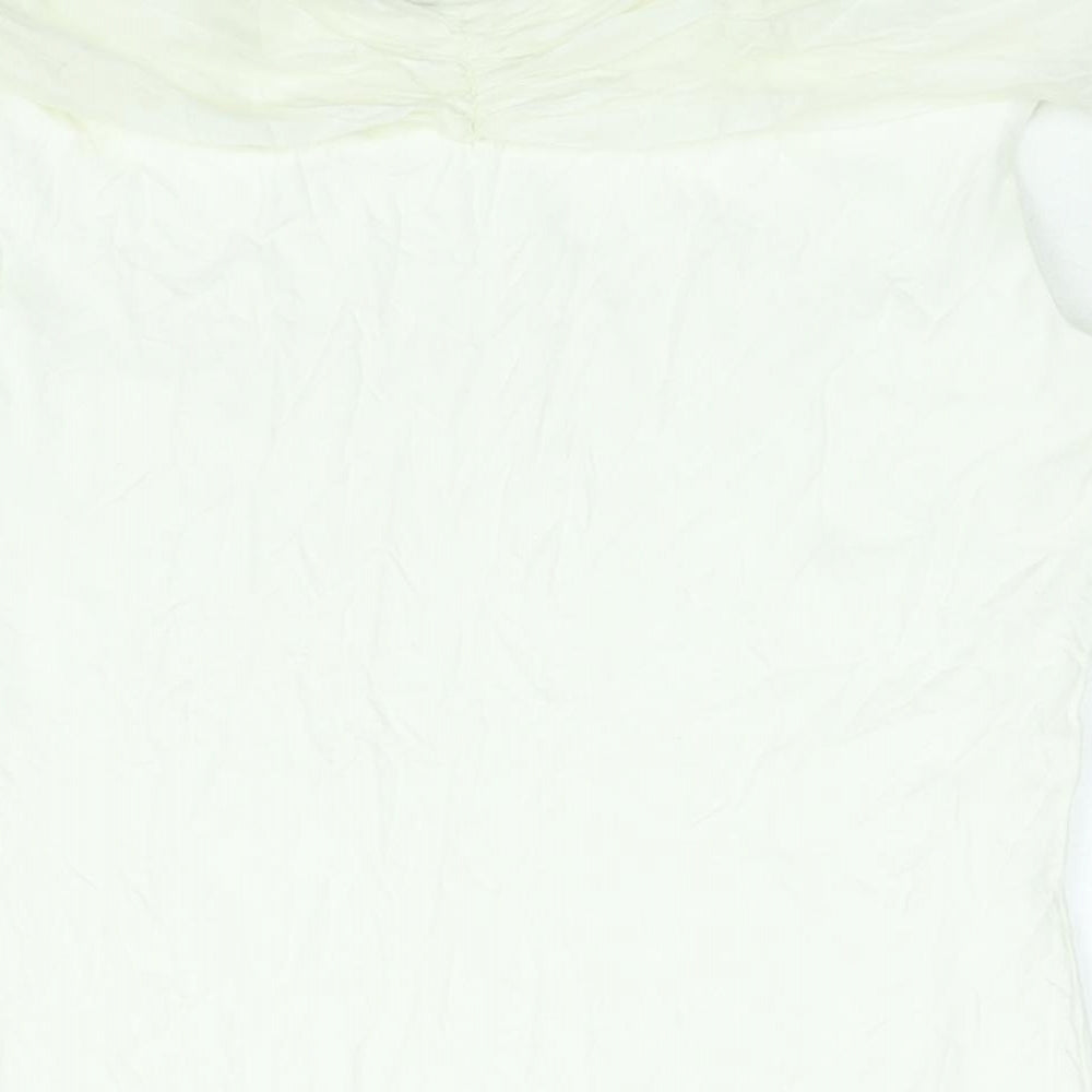 Womens UK Size 14 Principles White Basic Blouse