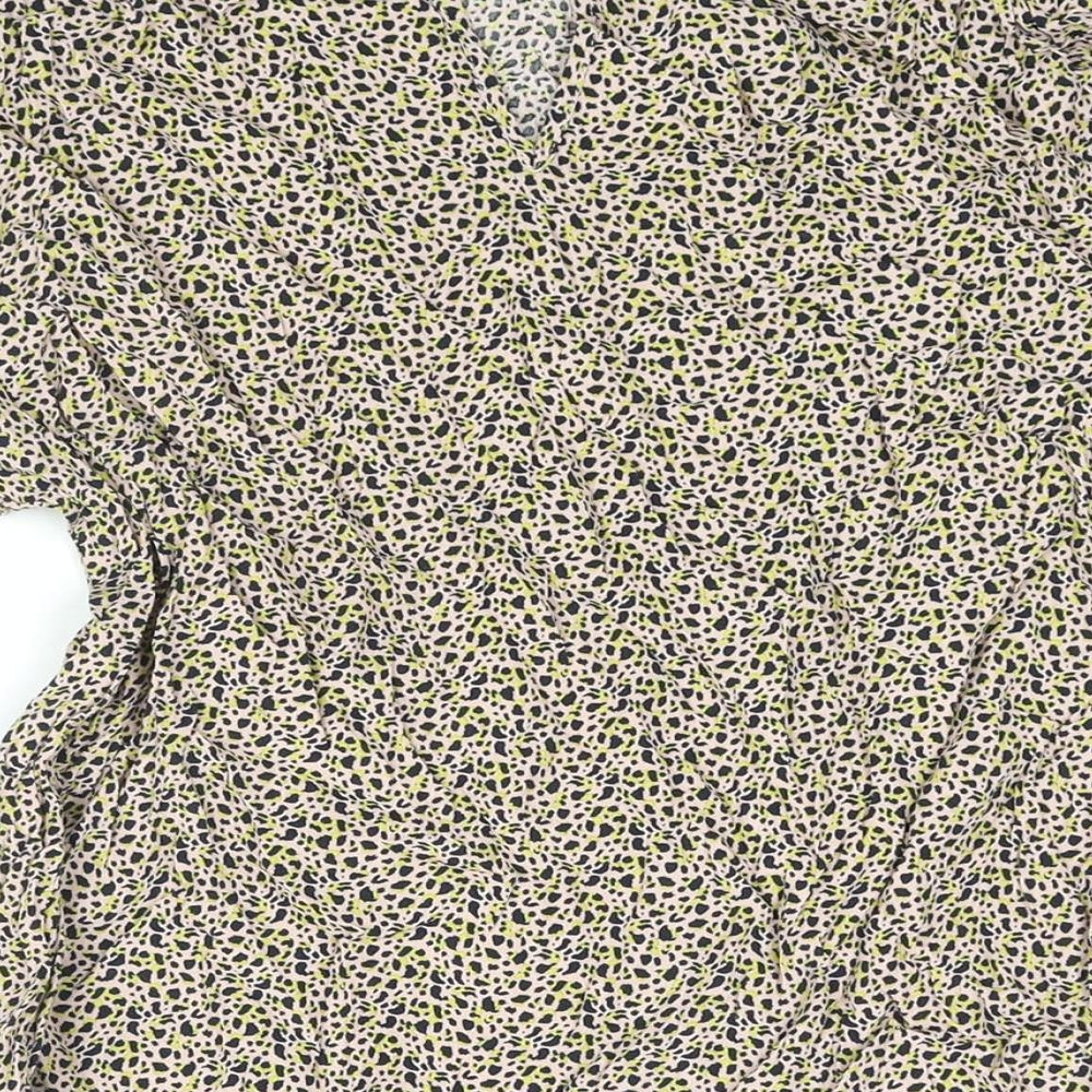 Womens UK Size 12 Numph Multicoloured Basic Blouse