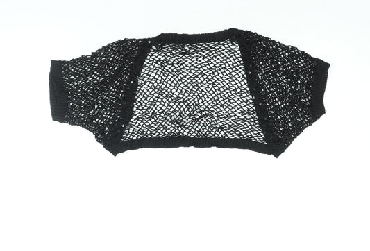 Womens UK Size M NEXT Black Shrug Jumper