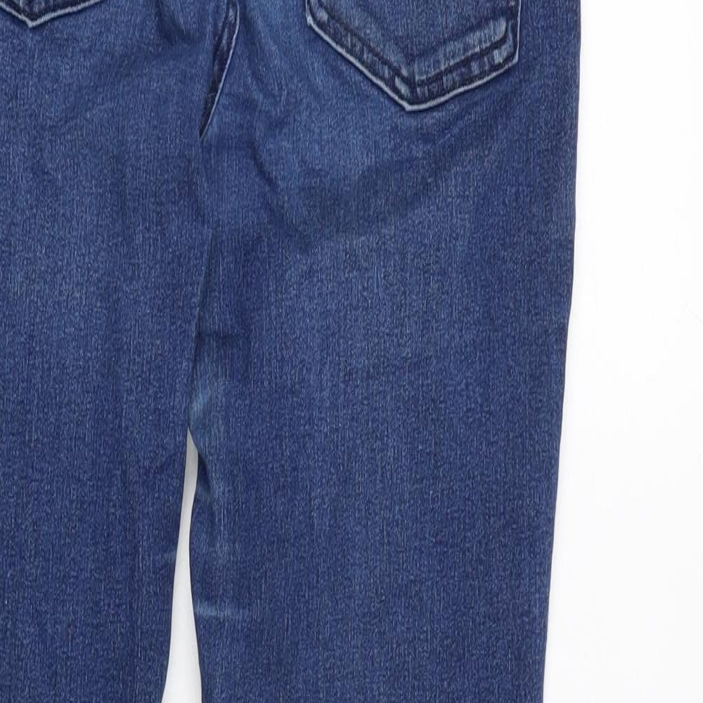 Womens UK Size 10 Marks and Spencer Regular Fit Skinny Blue Jeans