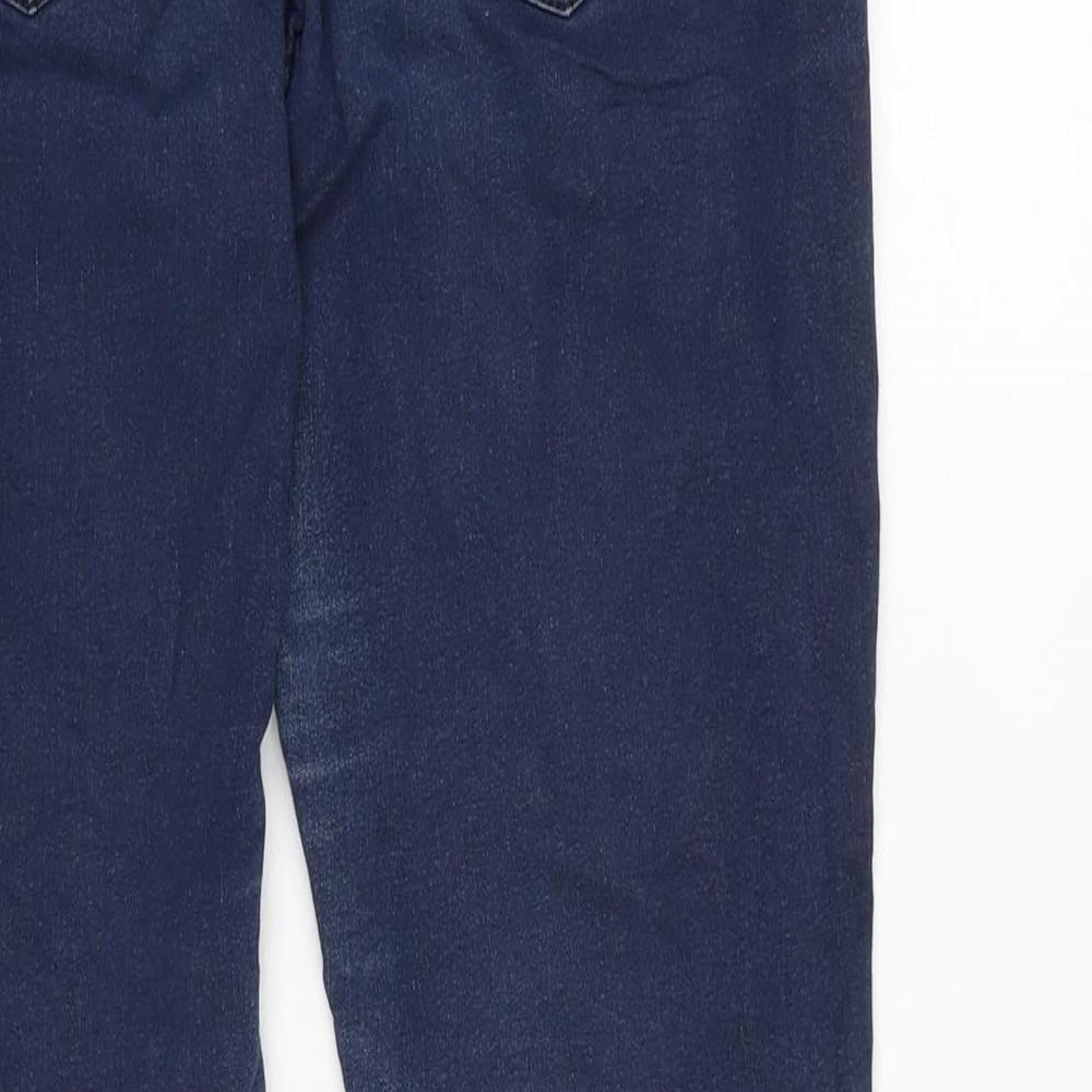 Womens UK Size 10 Marks and Spencer Regular Fit Skinny Blue Jeans
