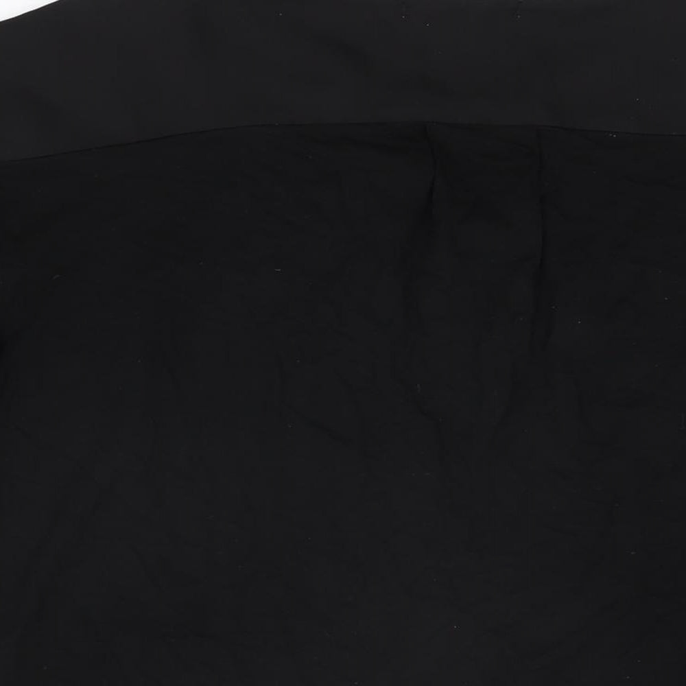 Womens UK Size S Christian Siriano Black Basic Blouse