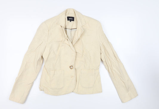 Womens UK Size 10 Per Una Beige Jacket