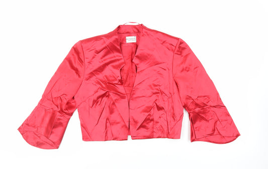 Womens UK Size 10 Roman Red Jacket