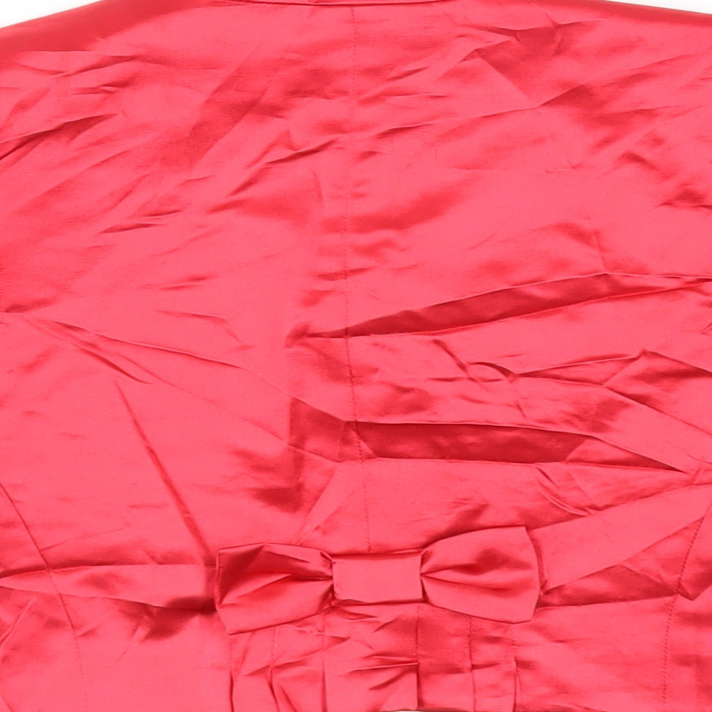 Womens UK Size 10 Roman Red Jacket