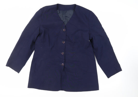 Womens UK Size 16 Berkertex Blue Jacket