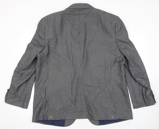 Mens UK Size 48 M&S Regular Grey Suit Jacket