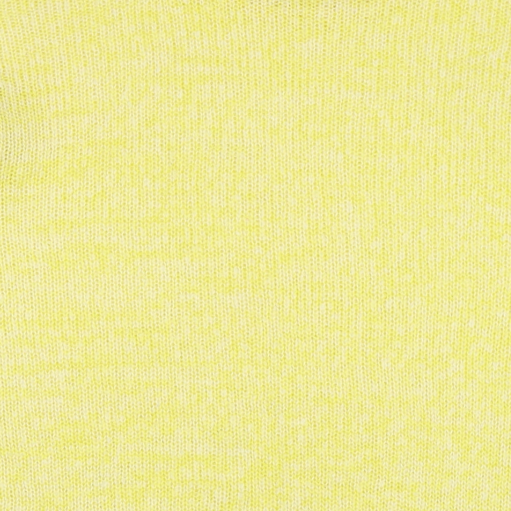 Womens UK Size M New Look Yellow Pullover Jumper