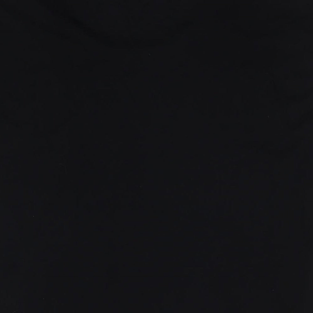 Womens UK Size 14 Dorothy Perkins Black Basic Tank