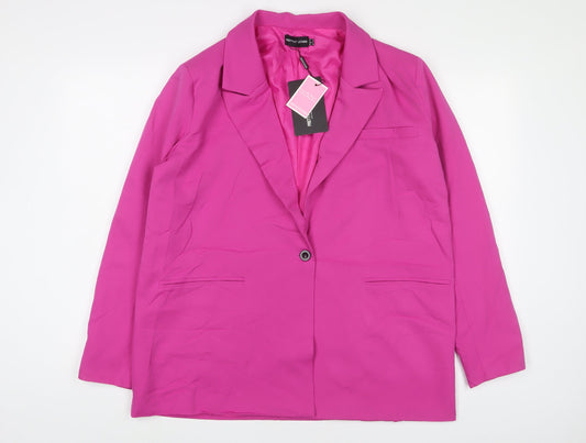 Womens UK Size 8 PRETTYLITTLETHING Pink Jacket