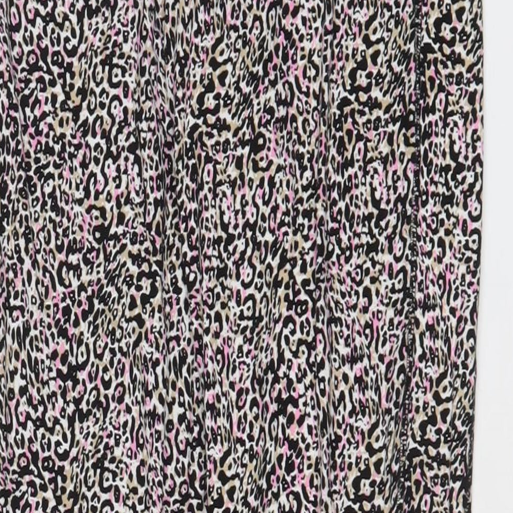 Womens UK Size 14 Marks and Spencer Regular Fit Multicoloured Trousers