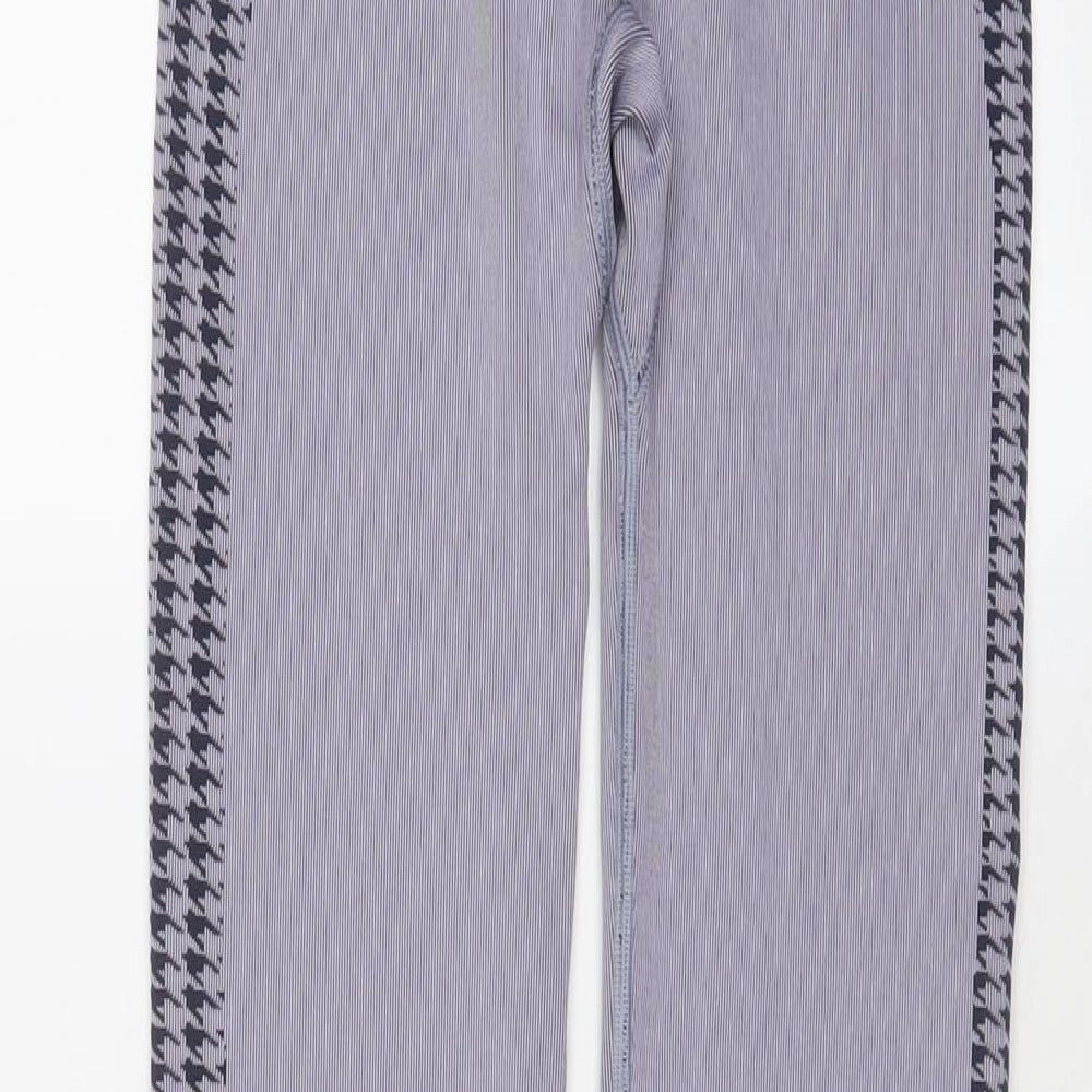 Womens UK Size M ASOS Capri Purple Leggings