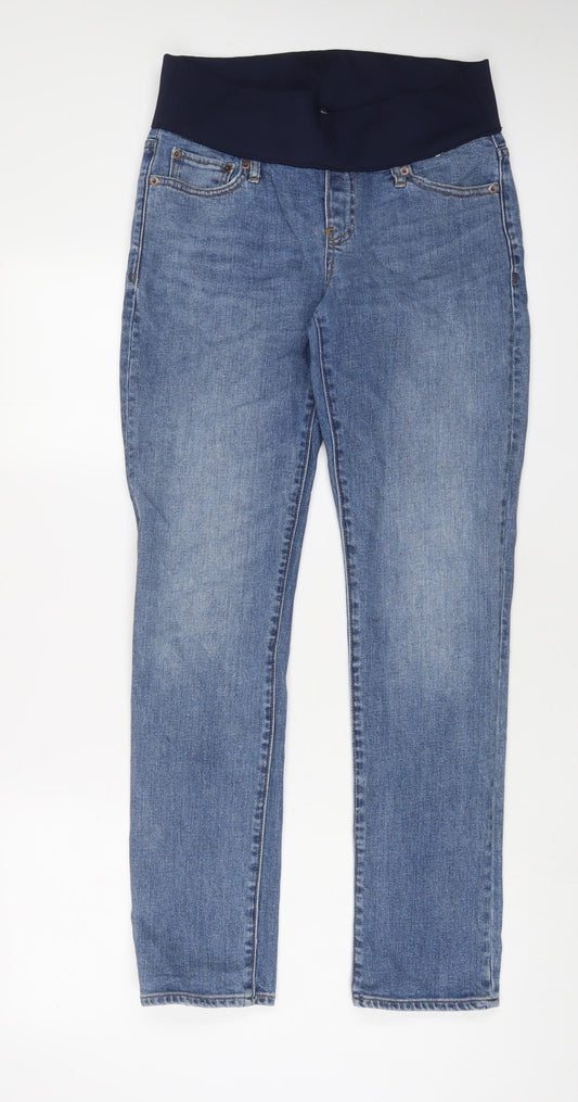 Womens UK Size 28 in Gap Regular Fit Straight Blue Jeans