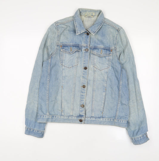 Womens UK Size 14 Topshop Blue Jacket