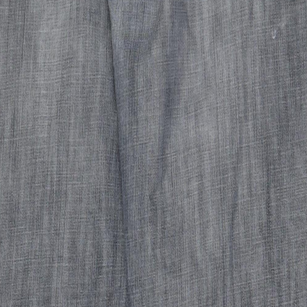 Gap Mens Blue Cotton Straight Jeans Size 35 in L34 in Regular Button - Long Leg