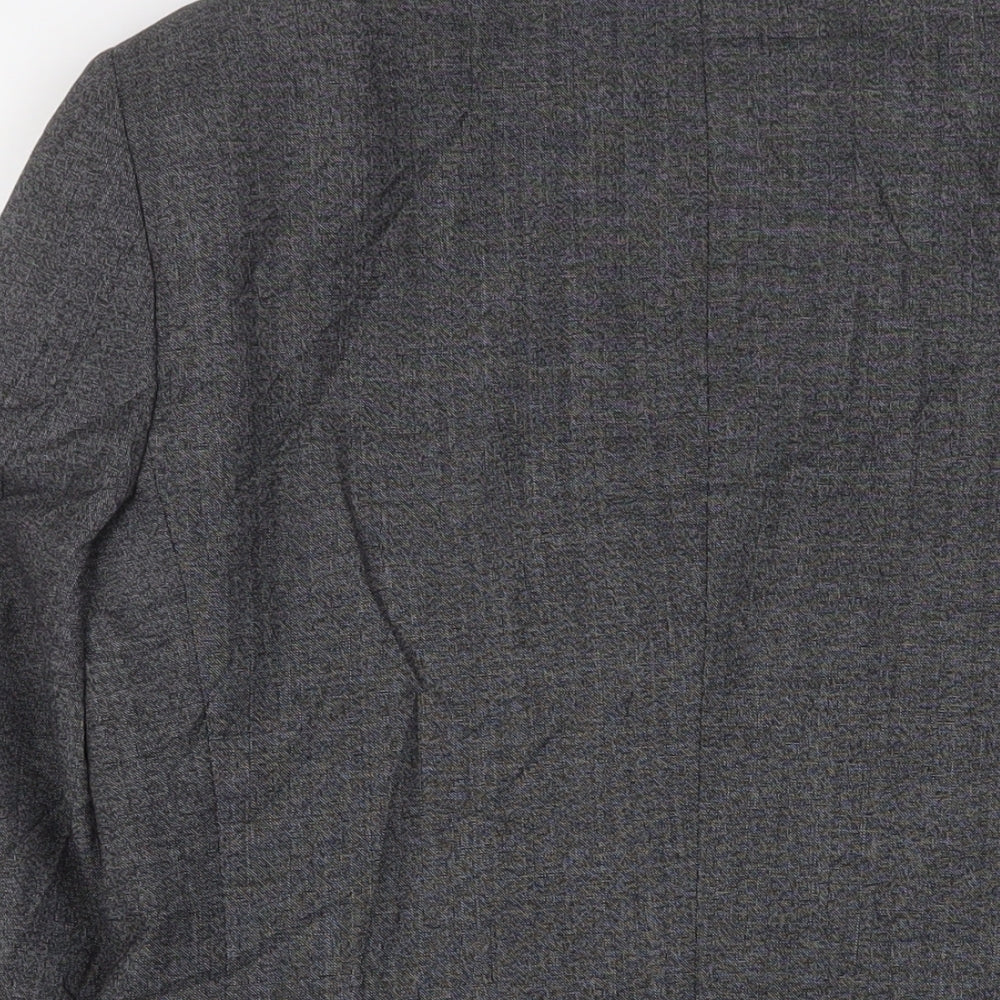 Mens UK Size 36 Burton Regular Grey Suit Jacket